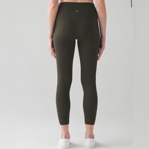 Lululemon Align Pant II 25” Dark Olive Size 12